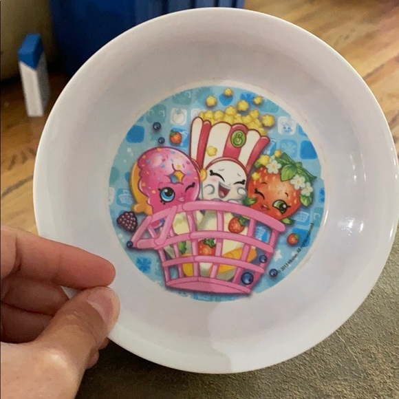 Kids Shopkins Plate and Bowl Set - Picture 5 of 6